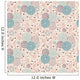 Seamless Floral Pattern Wall Decal Design 6