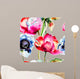 Seamless Pattern with Beautiful Wall Decal Design 2