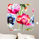 Seamless Pattern with Beautiful Wall Decal Design 2