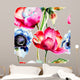 Seamless Pattern with Beautiful Wall Decal Design 2