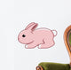 Cute Easter Rabbit Wall Decal