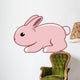 Cute Easter Rabbit Wall Decal