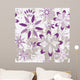Seamless Floral Graphic Pattern Wall Decal