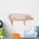 Pink Pig Wall Decal