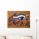 Egyptian Papyrus Horus Eye Wall Mural