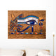 Egyptian Papyrus Horus Eye Wall Mural