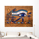 Egyptian Papyrus Horus Eye Wall Mural