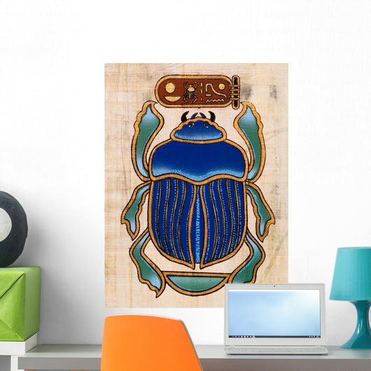 Egyptian papyrus, Beetle 