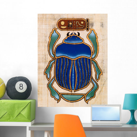 Egyptian papyrus, Beetle 