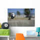 Skateboarder Riding Over Lip of Ramp Wall Mural