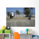 Skateboarder Riding Over Lip of Ramp Wall Mural