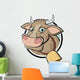 kuh symbol zeichen rind Wall Decal