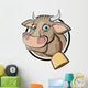 kuh symbol zeichen rind Wall Decal