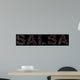 Salsa led text 