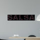 Salsa led text 