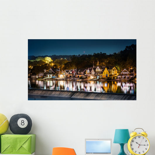 Boathouse Row by Night 