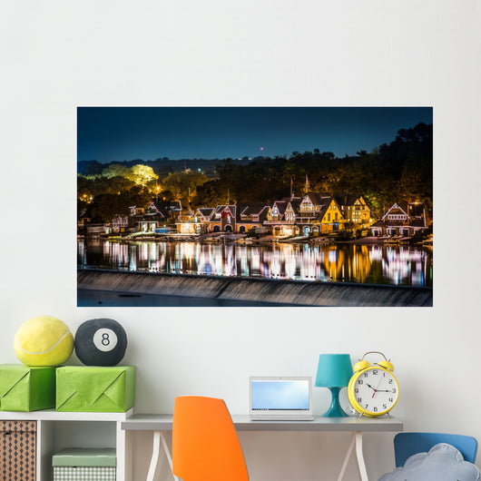 Boathouse Row by Night 
