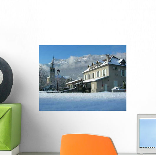 And Claix Church Hall Wall Decal