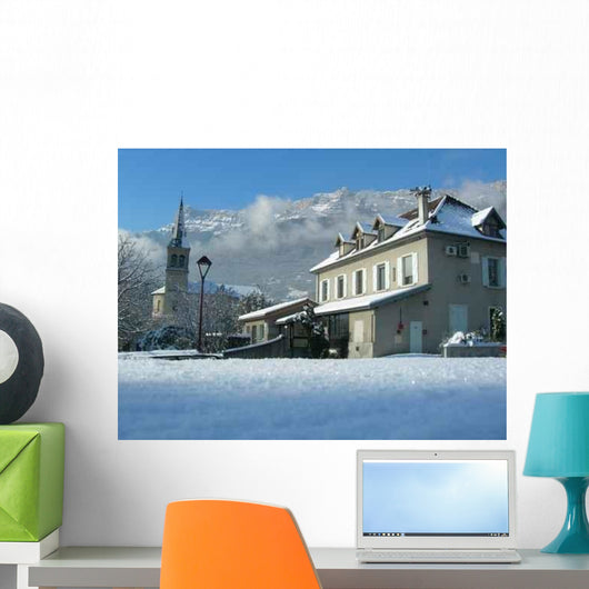 And Claix Church Hall Wall Decal