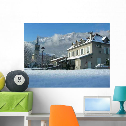 And Claix Church Hall Wall Decal