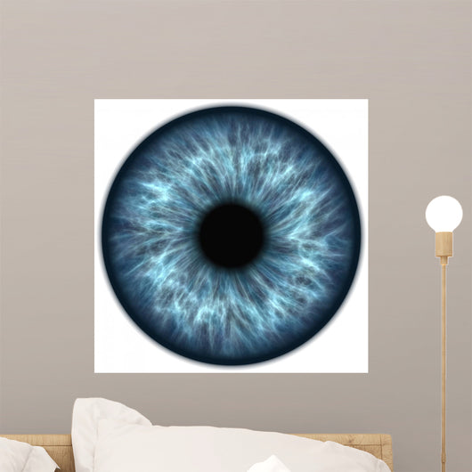 Blaue Iris Wall Decal