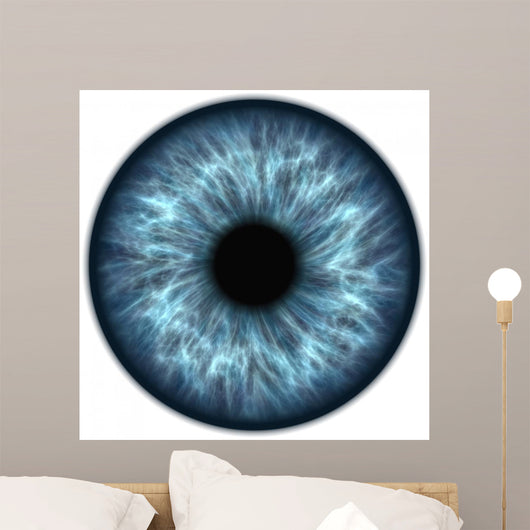 Blaue Iris Wall Decal