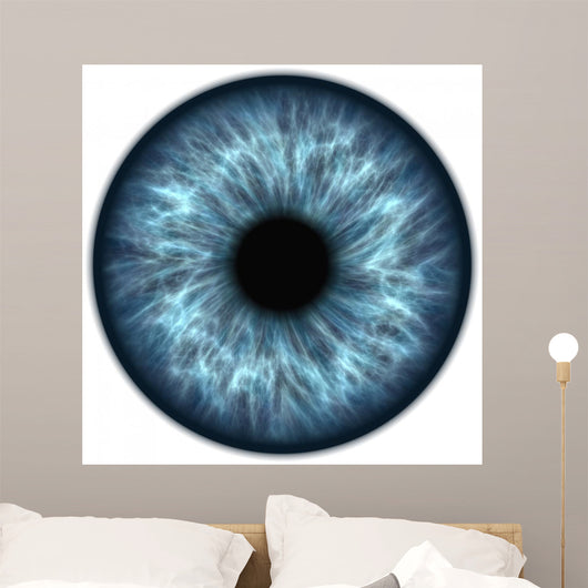 Blaue Iris Wall Decal