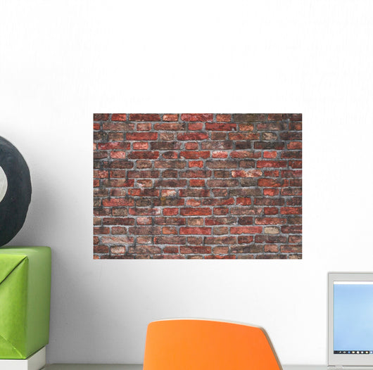 Red clinker brick walls Wall Mural