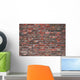 Red clinker brick walls Wall Mural