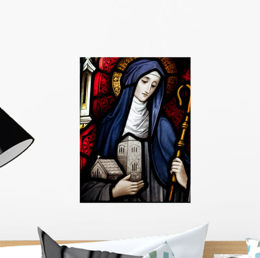 Saint Brigid of Kildare Wall Mural