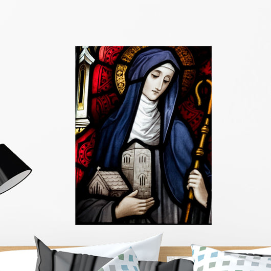 Saint Brigid of Kildare Wall Mural
