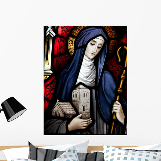 Saint Brigid of Kildare Wall Mural
