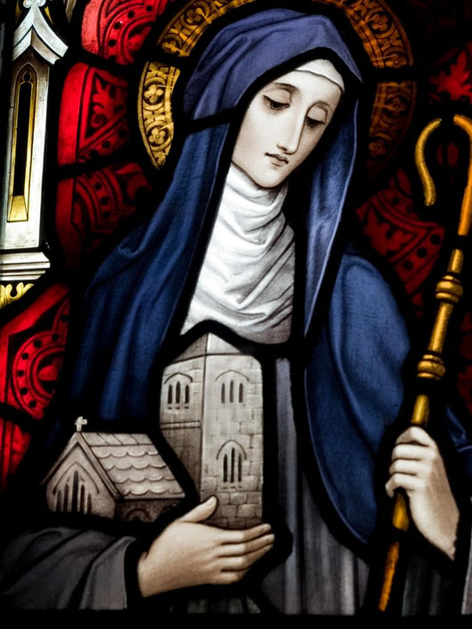 Saint Brigid of Kildare Wall Mural