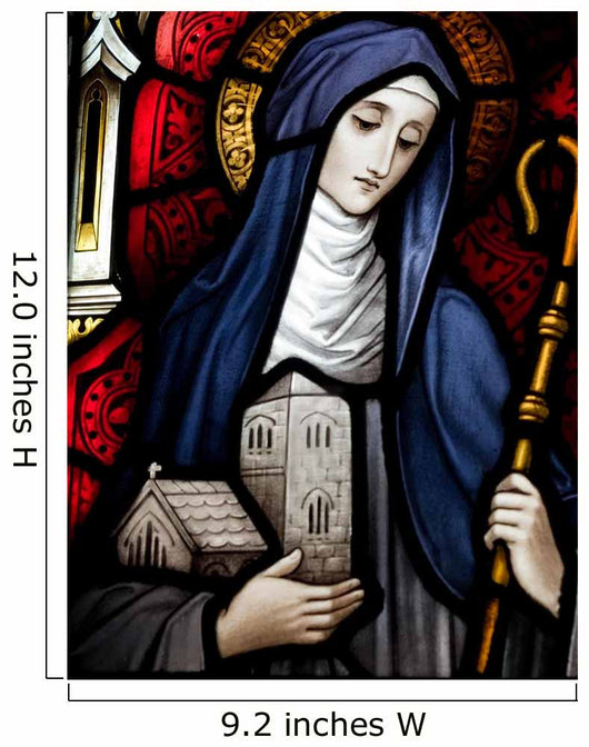 Saint Brigid of Kildare Wall Mural