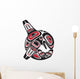 First Nations Influenced Orca Wall Decal