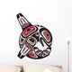 First Nations Influenced Orca Wall Decal