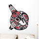 First Nations Influenced Orca Wall Decal