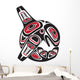 First Nations Influenced Orca Wall Decal