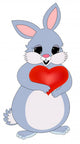 Easter Bunny Wall Decal Design 3