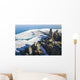 Aerial View of Chicago Downtown in Winter Wall Mural