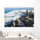 Aerial View of Chicago Downtown in Winter Wall Mural
