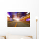 fast traffic motion Wall Mural