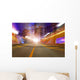 fast traffic motion Wall Mural