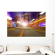 fast traffic motion Wall Mural