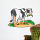 Cow Cartoon Wall Decal