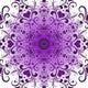 Violet Round Pattern 