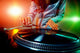 dj using equipment Wall Mural