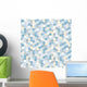 Seamless with Shiny Paillettes Wall Decal