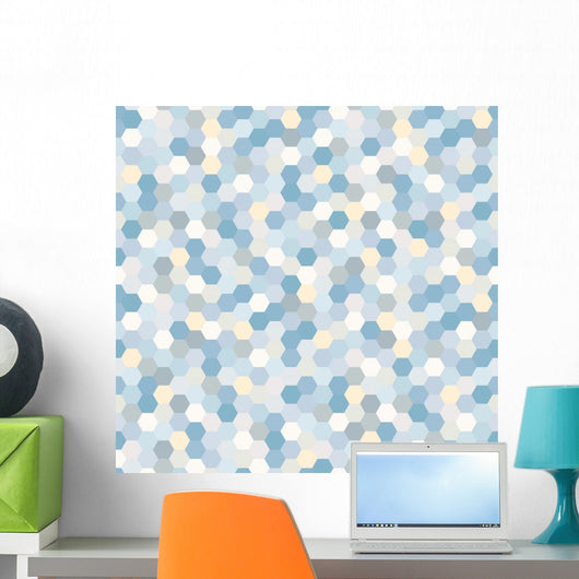 Seamless with Shiny Paillettes Wall Decal