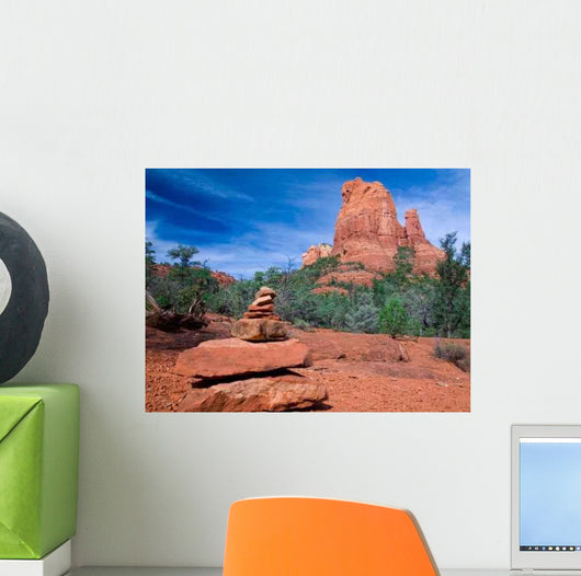 Red Mountain Wall Decal